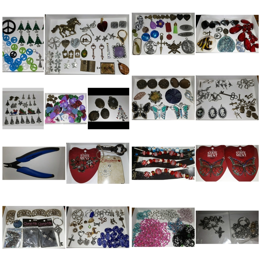 Jewelry Making Supply Lot - Charms/Pendants